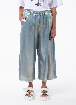 PANTS - PALE BLUE LUREX
