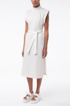DRESS - MILKY WHITE