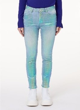 JEANS - BLUE LUREX