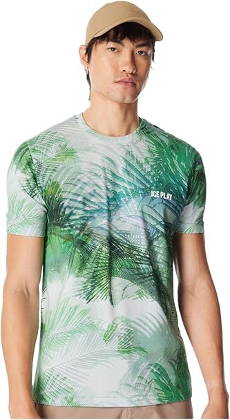 T-SHIRT - LIGHT PALE MULTICOL
