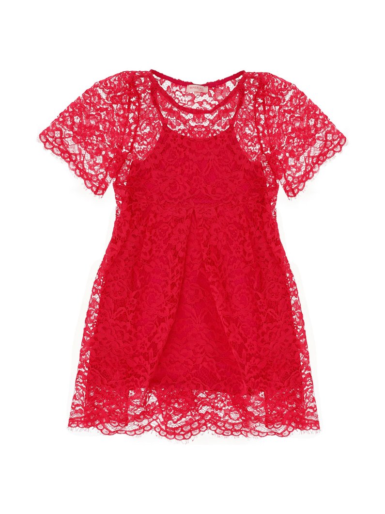 DRESS - CHERRY