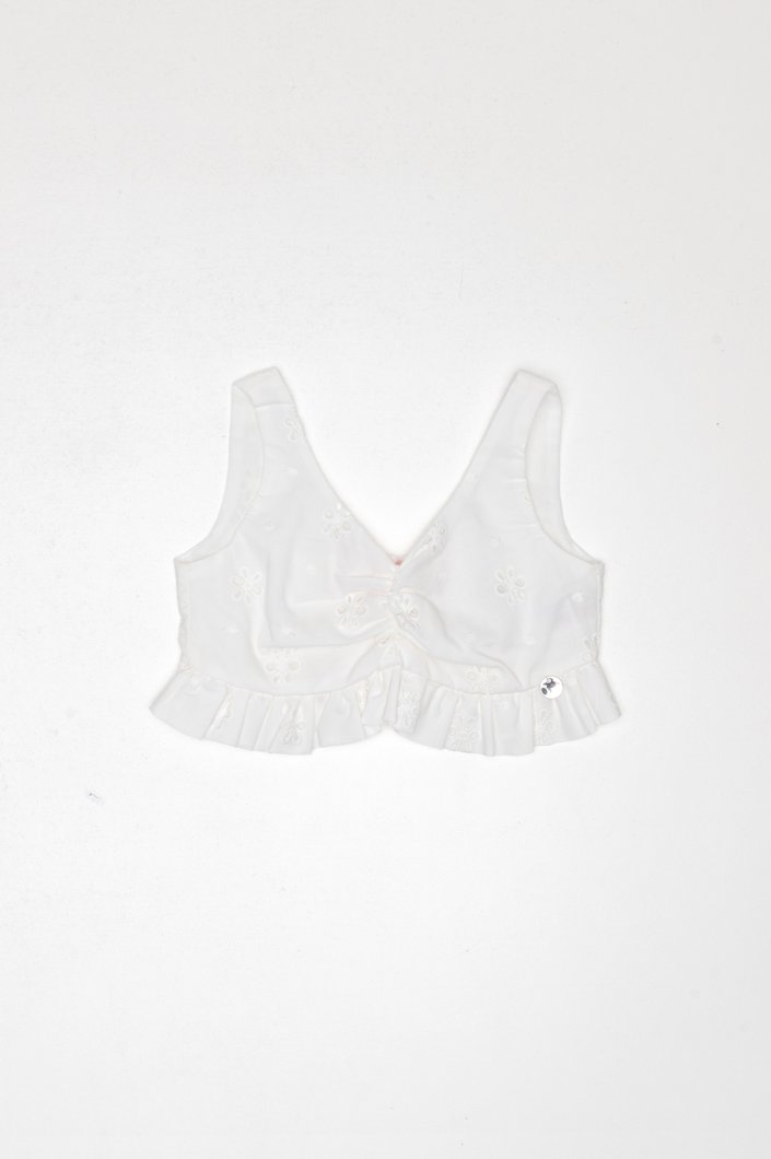TOP - WHITE WOOL
