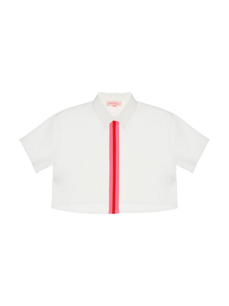 BLOUSE - WHITE WOOL