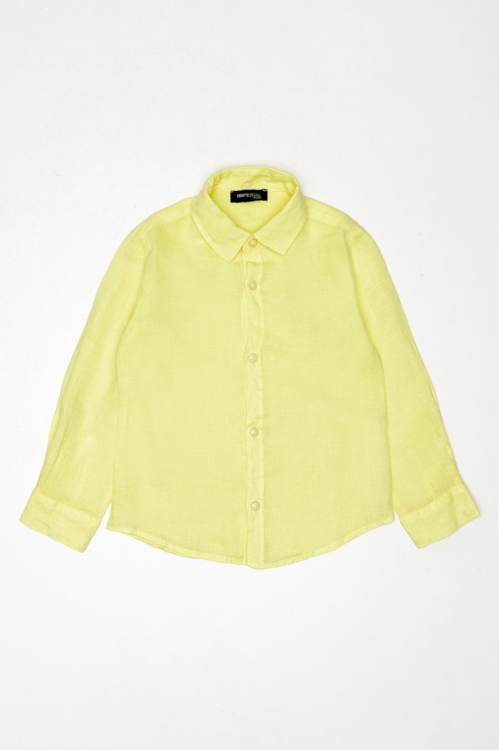 SHIRT LONG SLEEVE - YELLOW