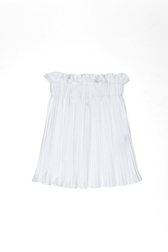 SKIRT - WHITE WOOL