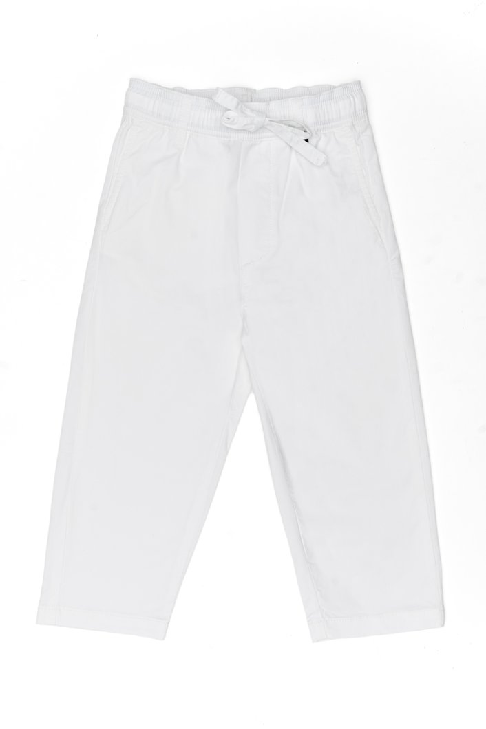 PANTS - WHITE WOOL