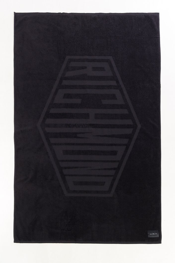 BEACH TOWEL - BLACK