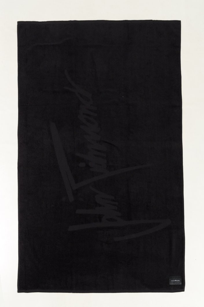 BEACH TOWEL - BLACK