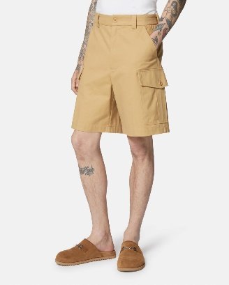 SHORTS - GREEN MIL.