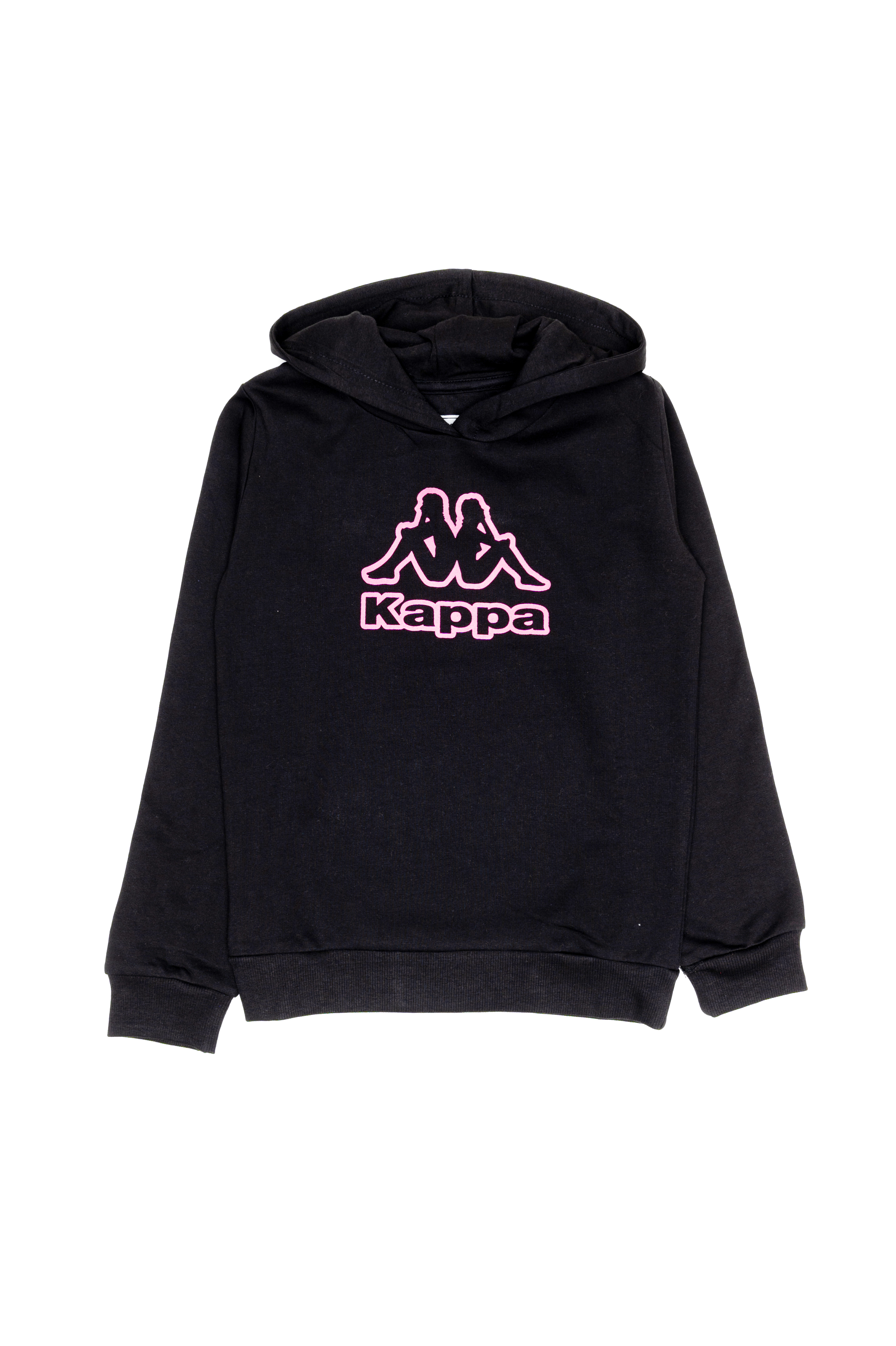 SWEATSHIRT - BLACK/FUCSIA