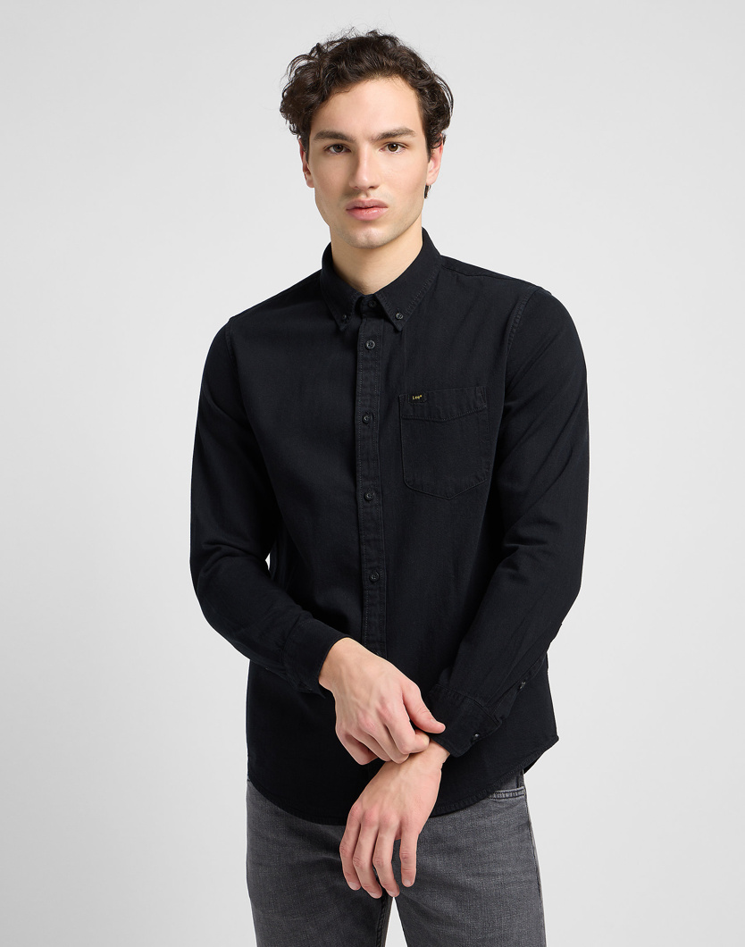 JEANS SHIRT - BLACK