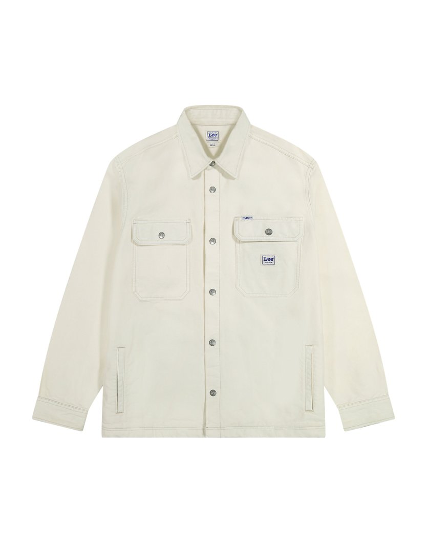 SHIRT-JACKET - WHITE