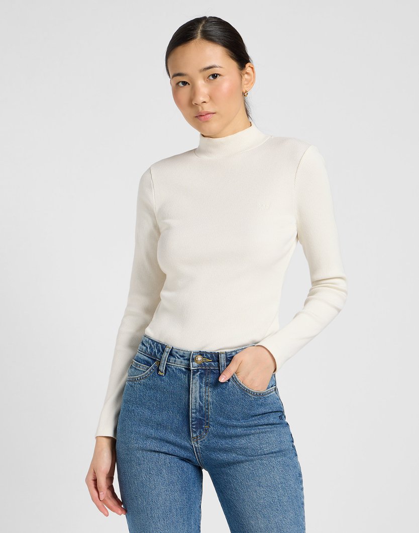 T-SHIRT LONG SLEEVE - WHITE
