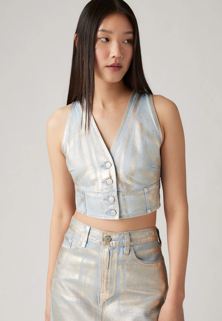 JEANS CORSET - OPTICAL ILLUSION TRUCKER