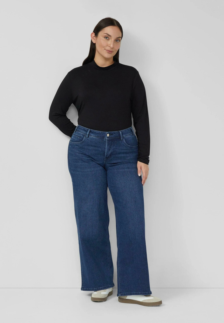 JUMPER - LOGO KNIT TURTLENECK CAVIAR