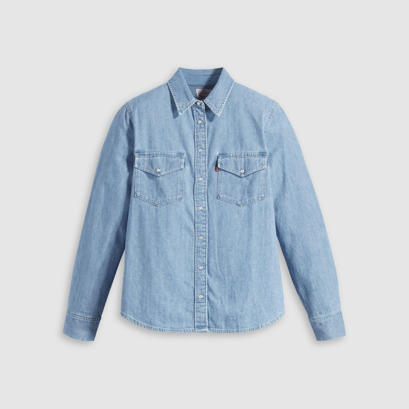 SHIRT LONG SLEEVE - BLUE