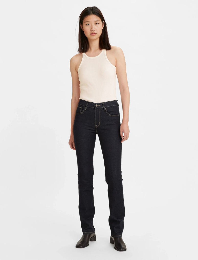 JEANS - DENIM DARK BLUE/DARK WASH
