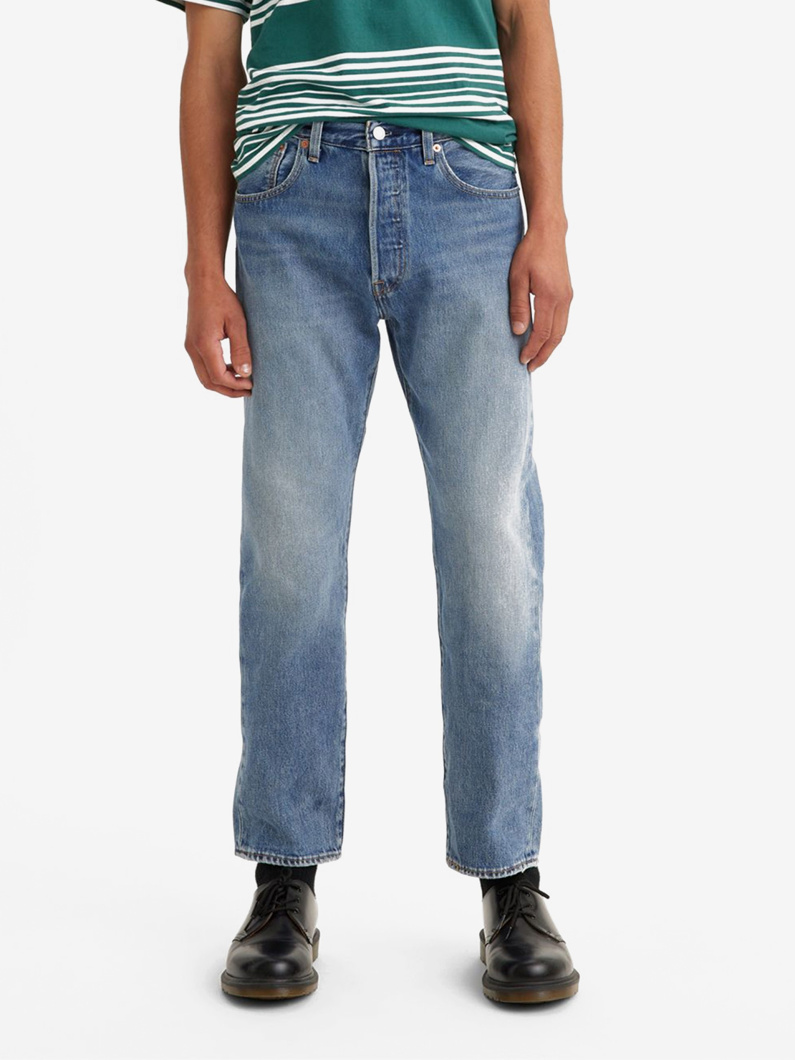 JEANS - MEDIUM INDIGO WORN IN