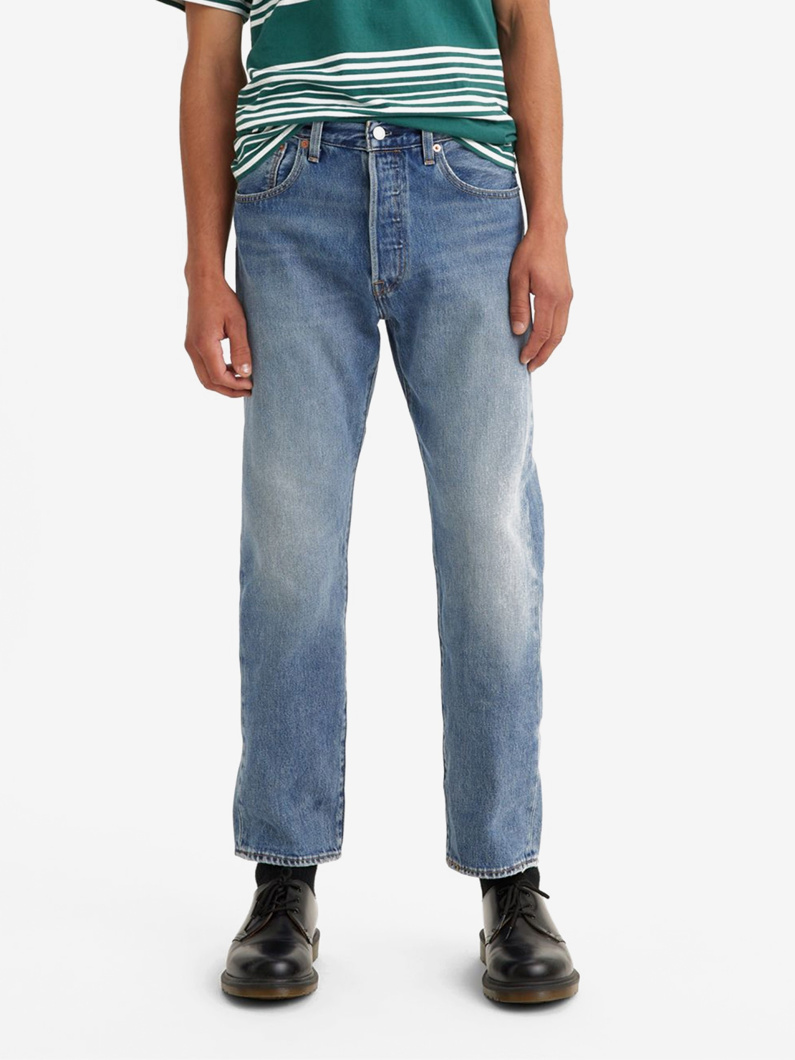 JEANS - MEDIUM INDIGO WORN IN
