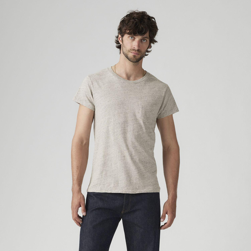 T-SHIRT - GREY MELE