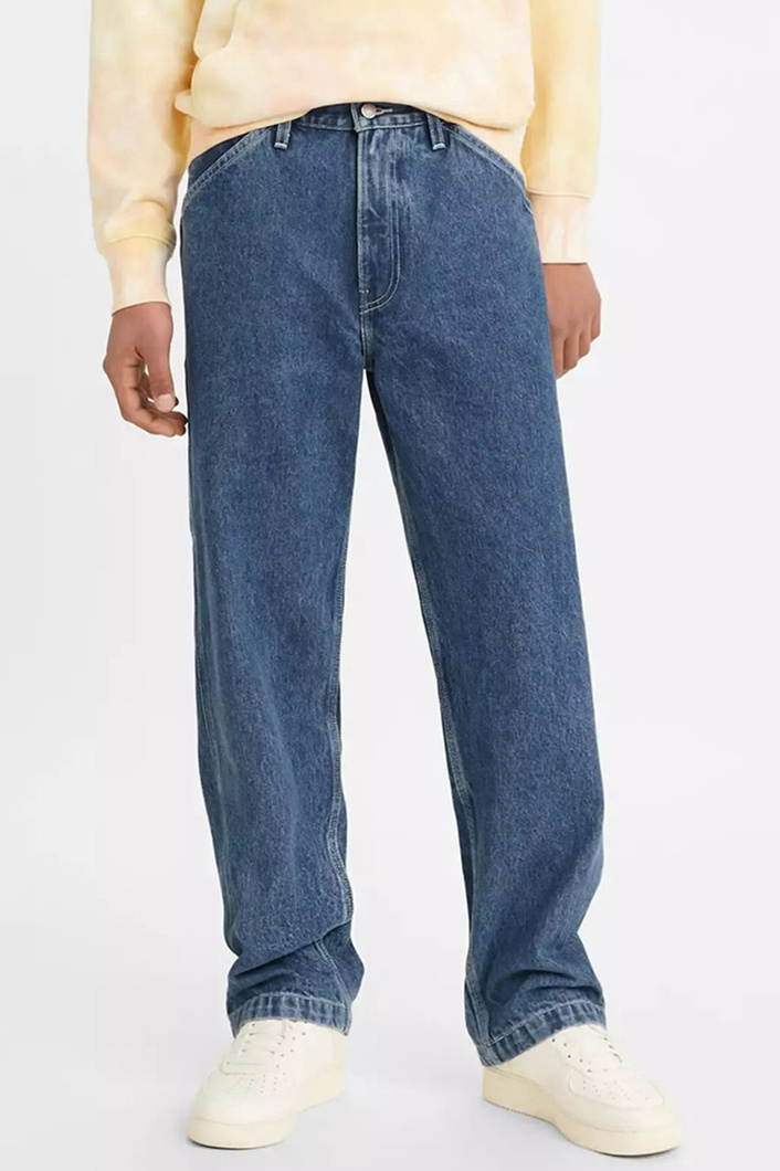 JEANS - MED INDIGO - FLAT FINISH