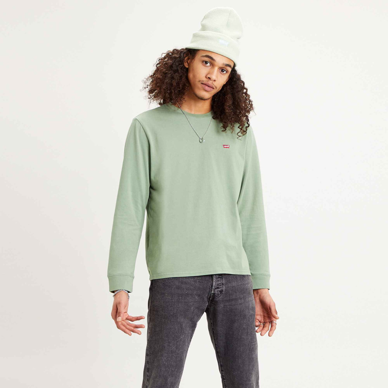 T-SHIRT LONG SLEEVE - OLIVE NIGHT