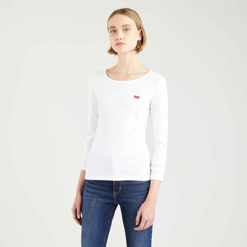 T-SHIRT LONG SLEEVE 2 PACK - WHITE