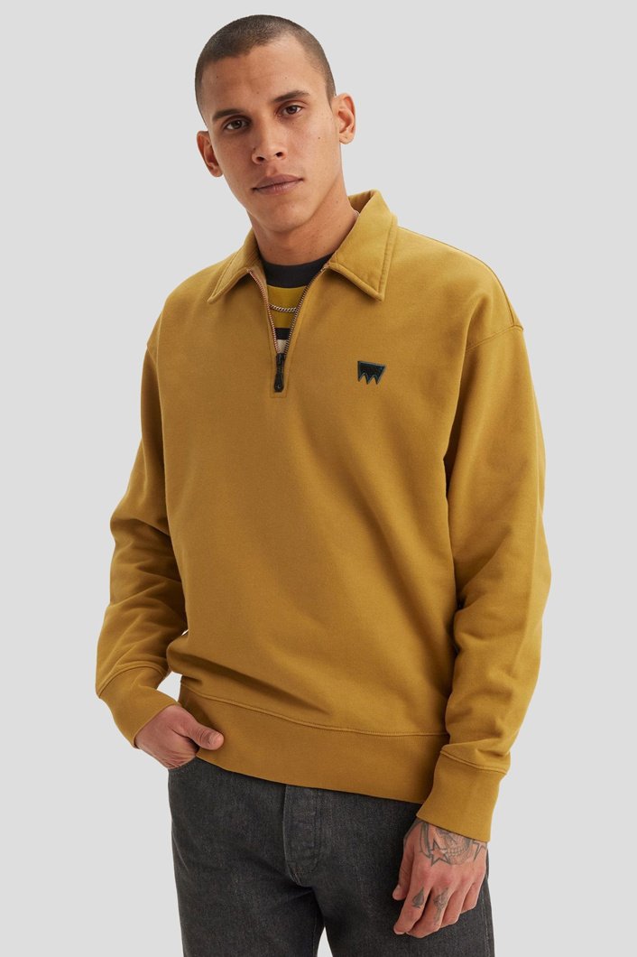 SWEATSHIRT - DRIED TOBACCO