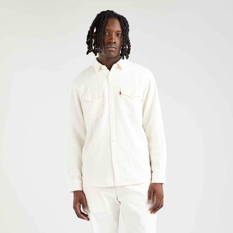 JEANS SHIRT - FRESH ECRU