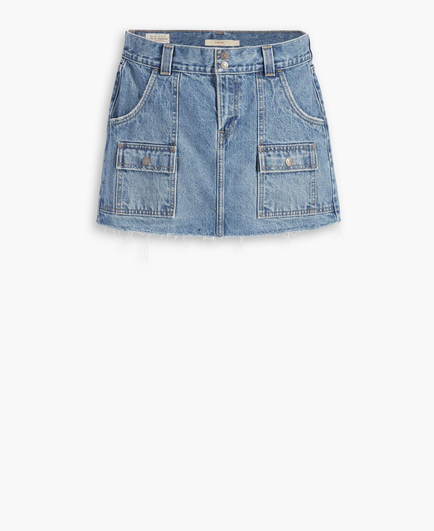 SKIRT - MED INDIGO
