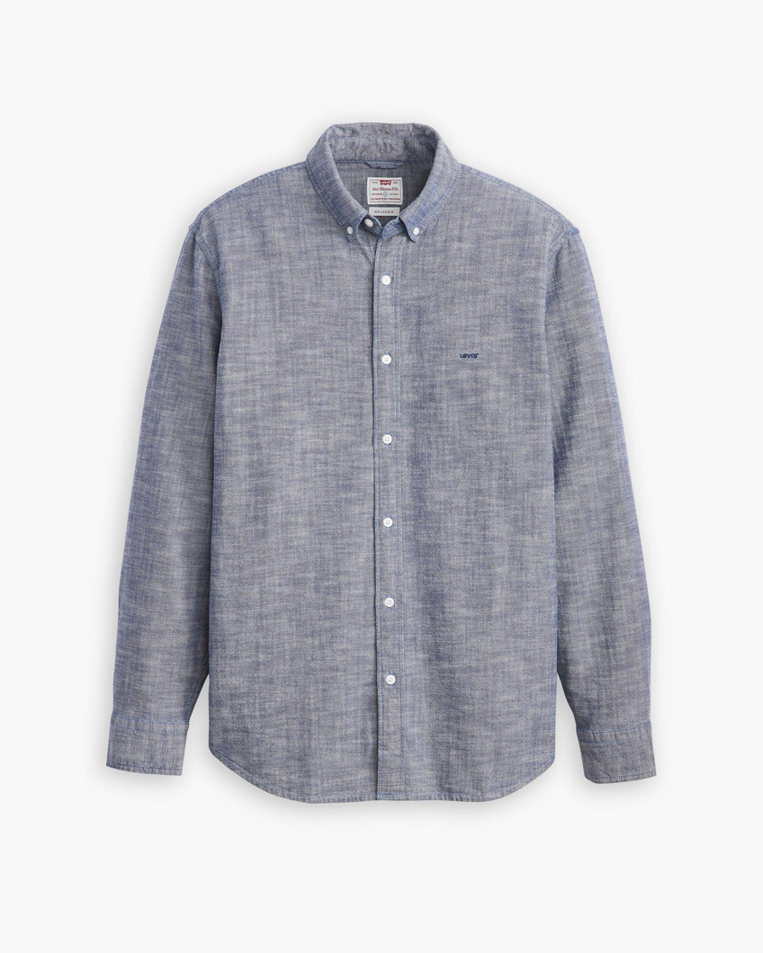 SHIRT LONG SLEEVE - BLEU