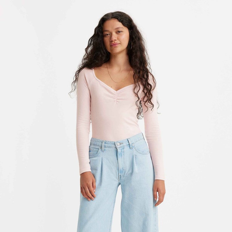 T-SHIRT LONG SLEEVE - COURT STAR WHITE