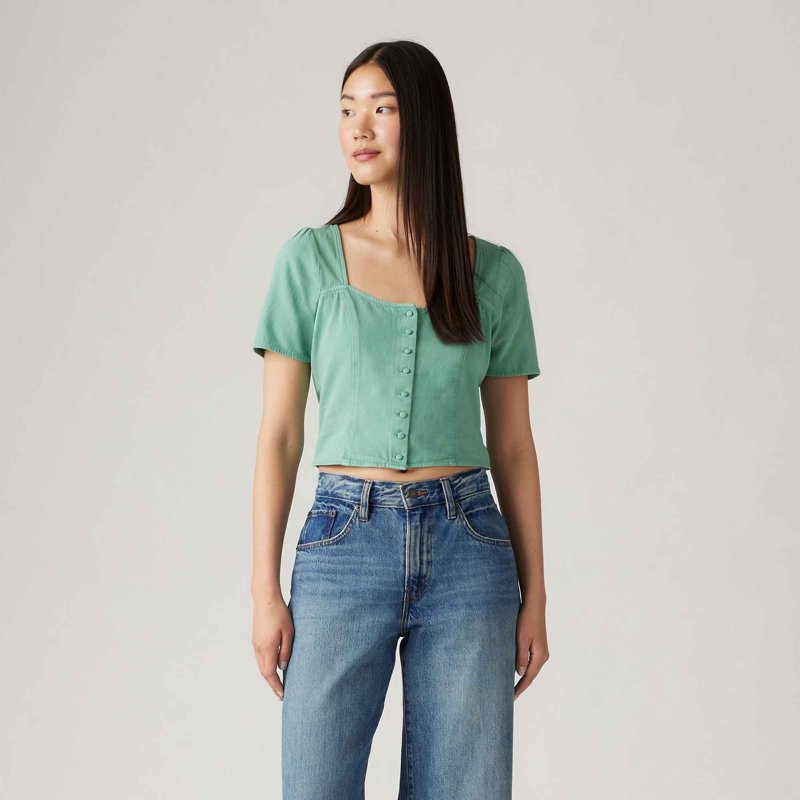 BLOUSE - BLUE