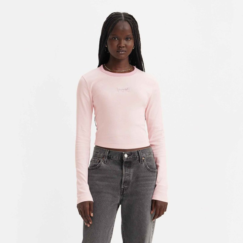 T-SHIRT LONG SLEEVE - BRIGHT WHITE
