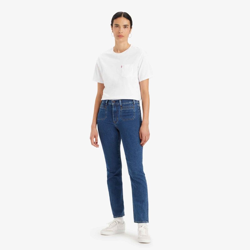 JEANS - OLIVE NIGHT GREEN