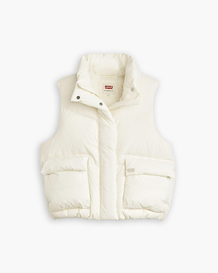 DOWN VEST - BLANC