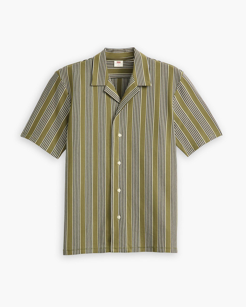 SHIRT SHORT SLEEVE - DECLAN STRIPE CAPULET OLIVE