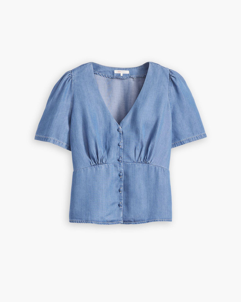 BLOUSE SHORT SLEEVE - DELIGHTFUL MID