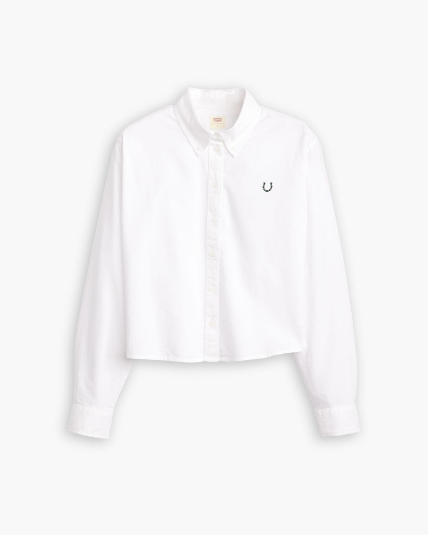 SHIRT LONG SLEEVE - BRIGHT WHITE