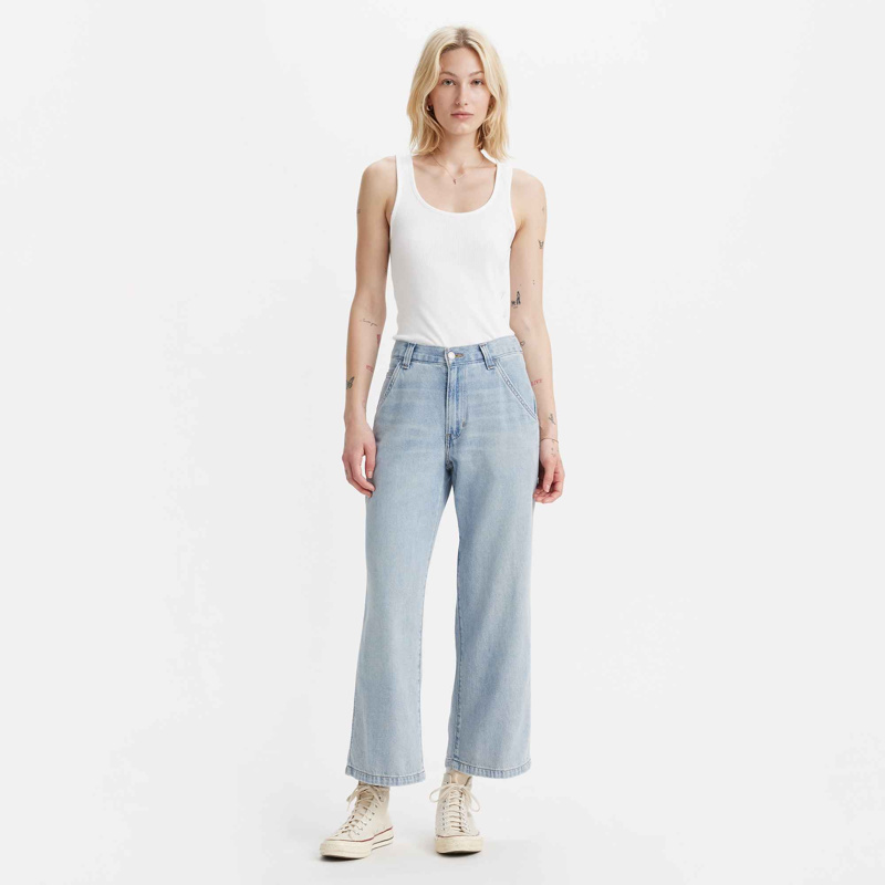 JEANS - MED INDIGO - FLAT FINISH