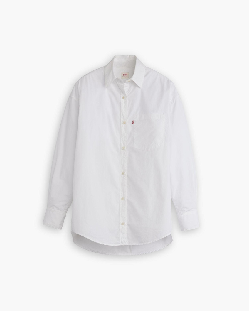 SHIRT LONG SLEEVE - BRIGHT WHITE