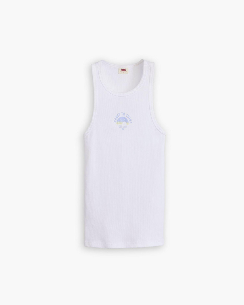 TANK TOP - COAST TO COAST BRIGHT WHITE