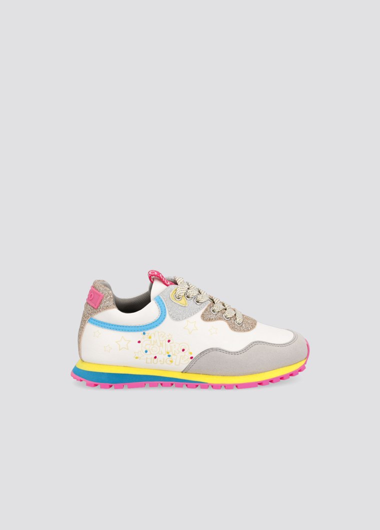 SNEAKERS - WHITE/GOLD