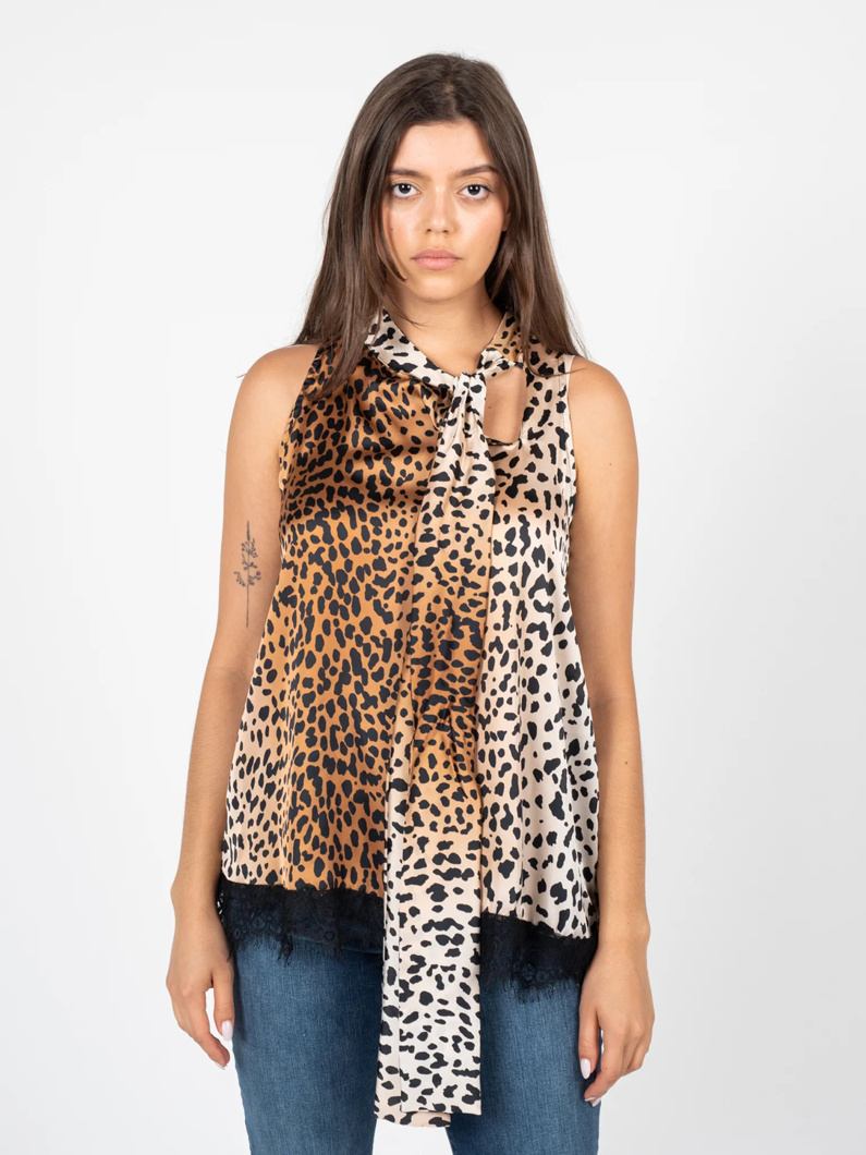 TOP - DALMATA PRINT