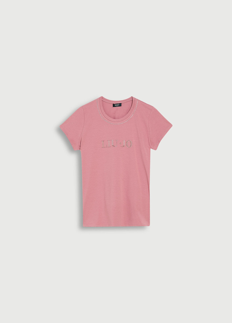 T-SHIRT - MESA ROSE/LIUJO STRA