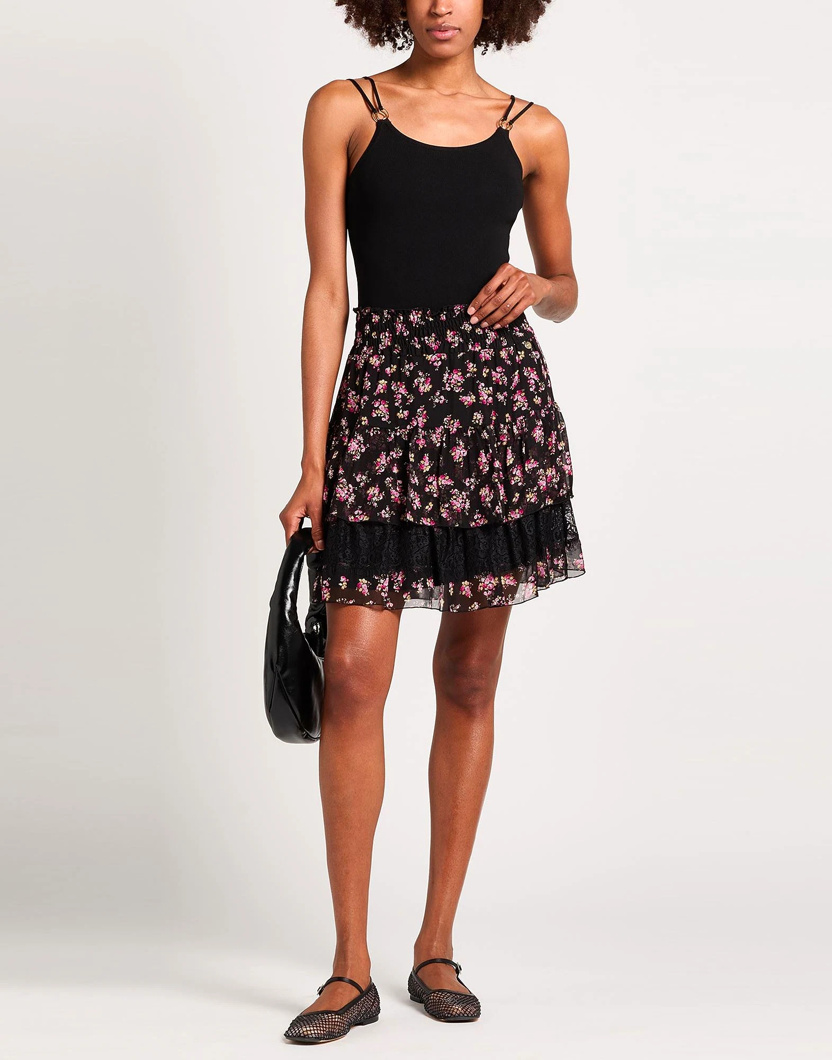SKIRT - BLACK FLOW.BOUQUET
