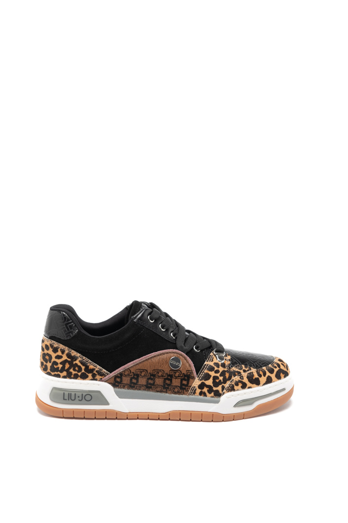 SNEAKERS - CAMEL/BLACK
