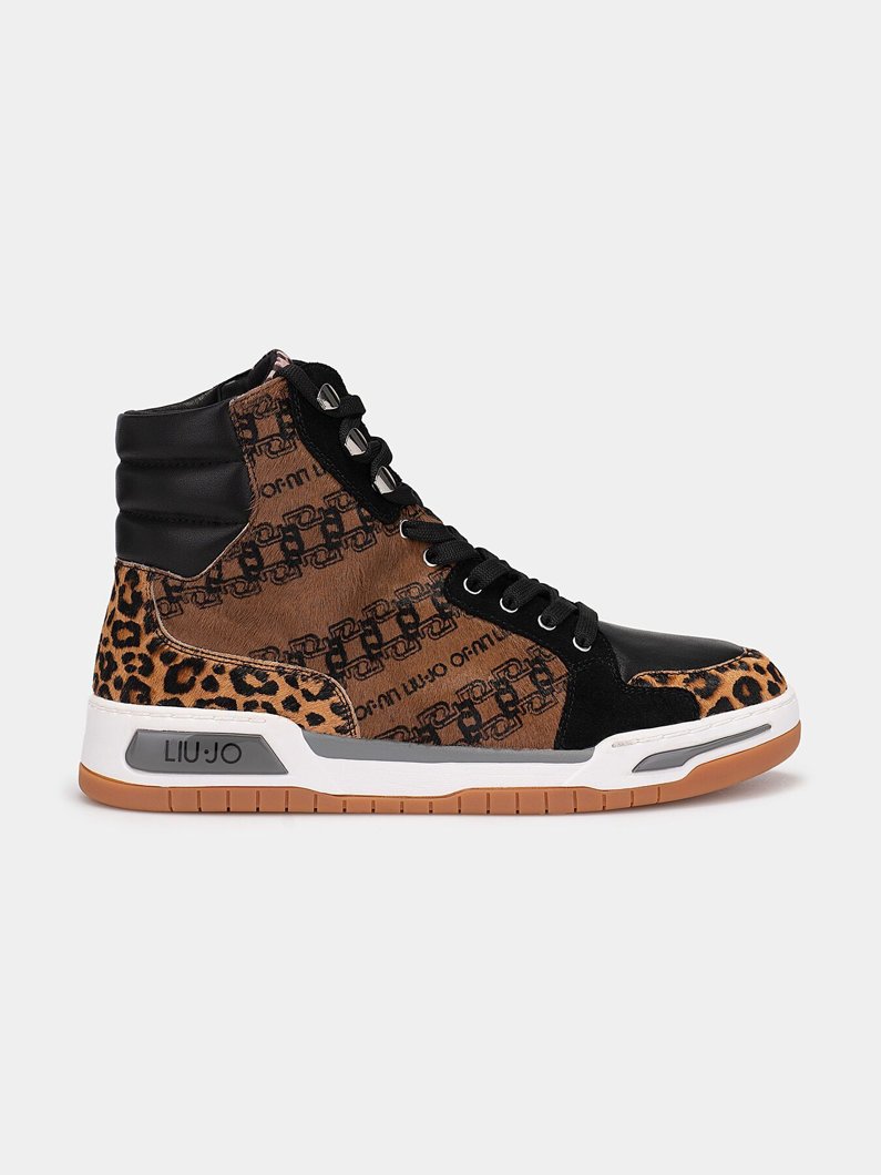 SNEAKERS - CAMEL/BLACK