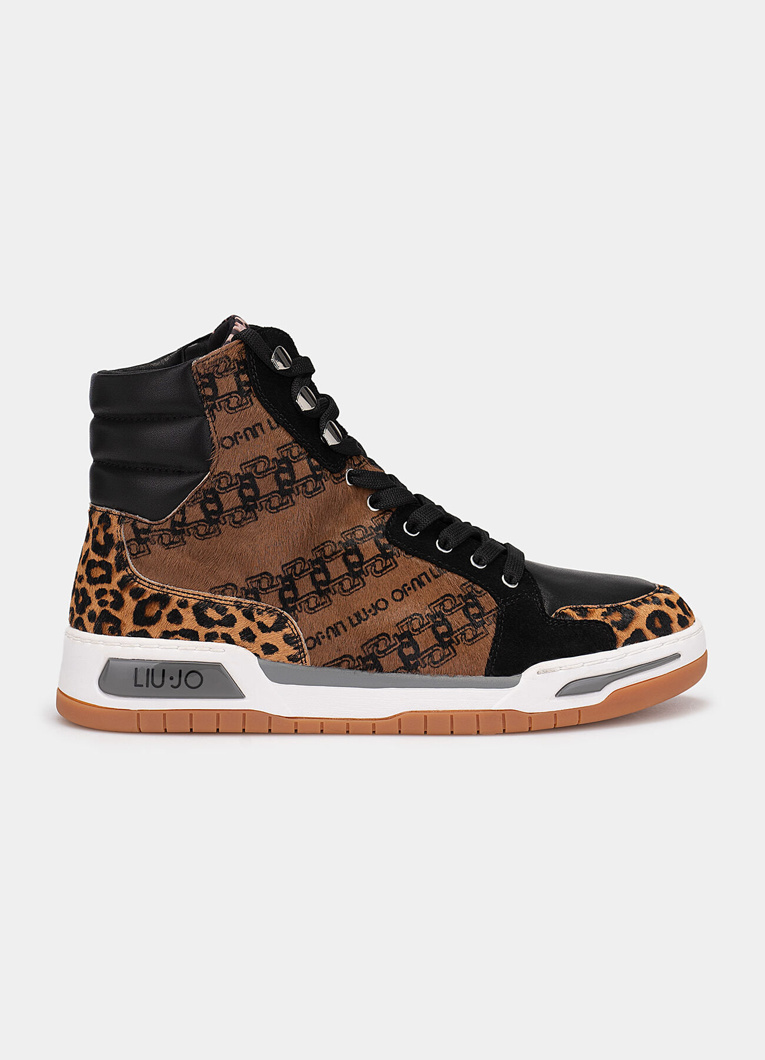 SNEAKERS - CAMEL/BLACK
