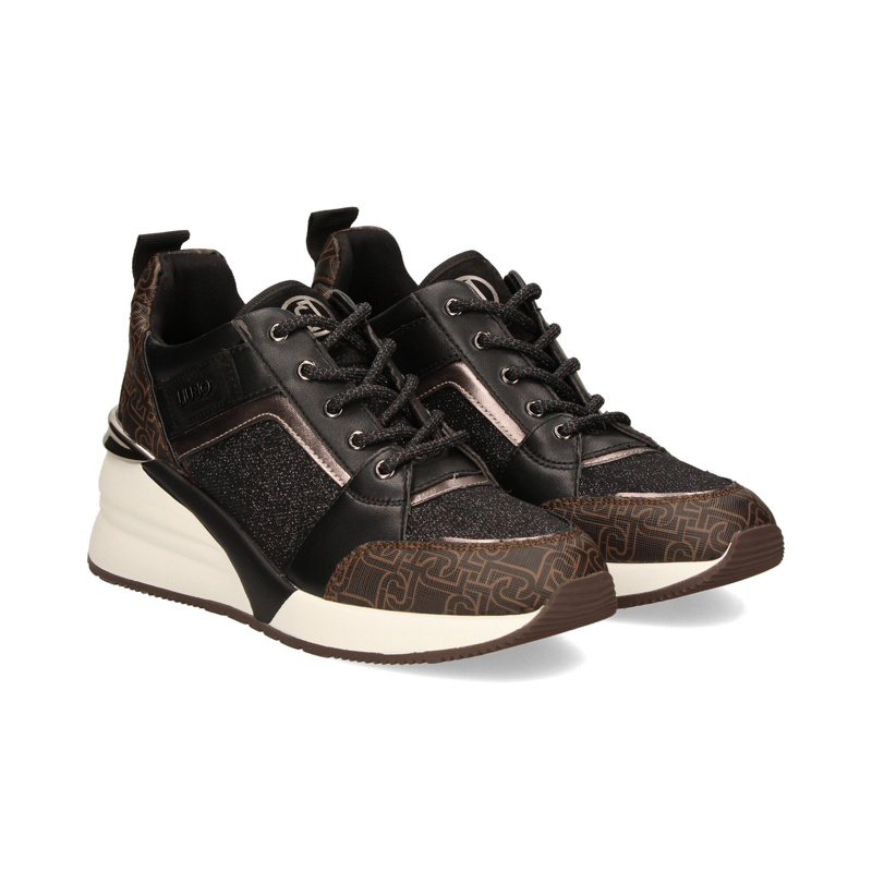 SNEAKERS - BROWN/BLACK